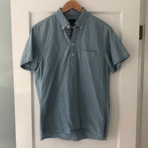 J.Crew Men’s Chambray Pop Over Shirt